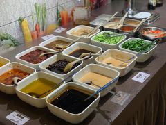 自助调料区-香园自助小火锅