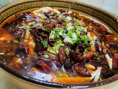 水煮黄喉-洪霞餐馆