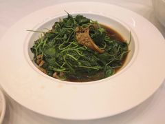蚌肉金花菜-洋洋中餐馆·SINCE 1997(信投店)