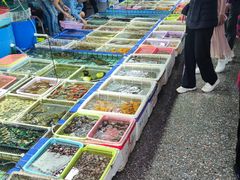 -霞涌市场海鲜摆卖区