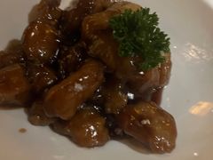 雪花糖醋里脊-绿茶餐厅(昌平悦荟店)