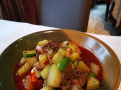 五花肉烧郡肝-马旺子酒楼