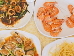 招牌海胆炒饭-皓景海鲜·地标美食(双月湾店)
