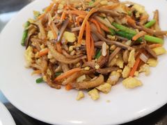 木须炒拨鱼-晋阳饭庄(虎坊桥店)