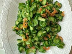 金钩海米炒脆瓜-船歌·鱼水饺青岛菜(金狮广场店)