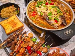 -宝记烧烤·碳锅羊肉·羊蝎子火锅·夜食社(文体路创始店)