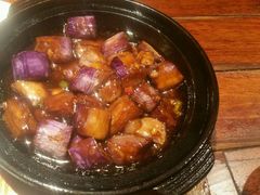 客家茄子煲-绿茶餐厅(华联万柳店)