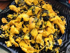 石耳鸡蛋-九华山友谊土菜馆 小资餐厅