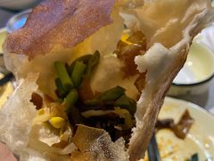 泡泡油饼-关中道陕味艺术餐厅(西岳庙店)
