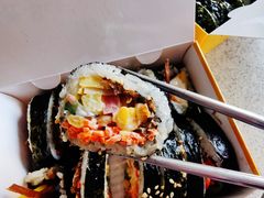 玉米沙拉紫菜包饭-传闻来紫菜包饭·打糕(西塔韩百店)