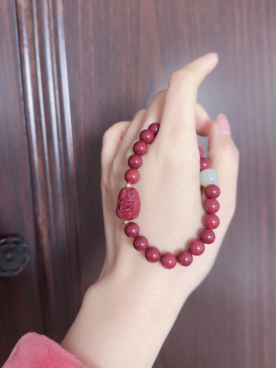 近期新欢 普贤朱砂手串