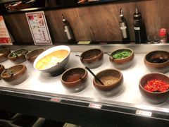 自助调料区-呷哺呷哺(普陀乐购真北店)