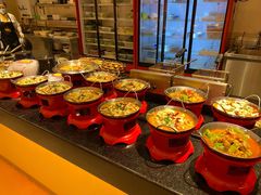 自助取餐区-白金汉爵大酒店-24小时餐厅