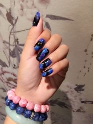 手部美甲星空-PinkBaby美甲美睫