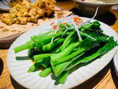 生炒广东菜心-潮粥荟·潮汕砂锅粥(朝阳大悦城店)