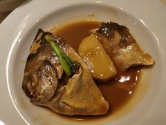 鲳鱼烧年糕-新荣记(新源南路店)