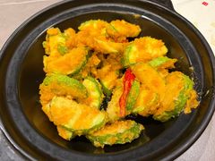 咸黄炒小瓜-芙蓉凰花园酒楼
