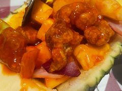 菠萝咕咾肉-邓丽君音乐主题餐厅