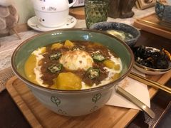 咖喱牛肉窝蛋饭-春风·有糖(崇宁路店)