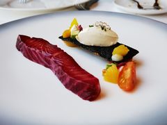 挪威烟熏三文鱼水晶黄瓜香槟奶油-福楼法餐厅FLO