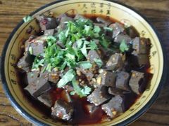 辣子蒜羊血-王魁腊汁肉夹馍(柿园路店)