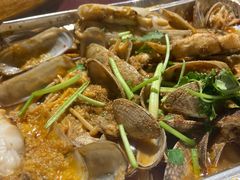 锡纸蛤蜊-手抄板凳江南菜(湖滨商业街店)