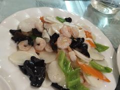 虾仁山药-华圆美食-老蓬莱菜(蓬港路店)