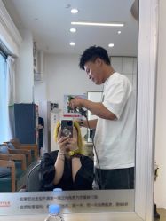 -阿三造型烫染•接发