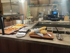 自助取餐区-盐城万豪酒店-盐城厨房西餐厅