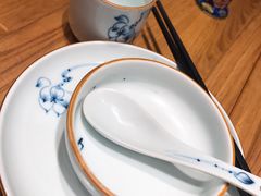 餐具摆设-四季民福烤鸭店(前门廊房二条店)