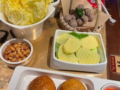 香煎牛肉饼-左庭右院鲜牛肉火锅(新梅广场店)