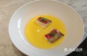 Chicken Stock Steamed Small Yellow Croaker with Ham