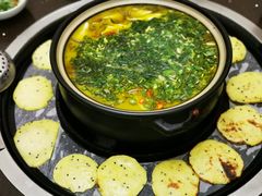 锅边馍-罗记香霸头乌鱼庄(丹棱店)