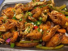 香辣虾锅-老佛爷铜炉蛙锅(海岸城店)
