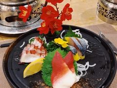 铁板烧-鸿腾国际大酒店-海鲜姿造海鲜烤肉自助餐