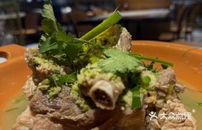 Lime Pork Steamed with Mountain