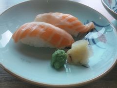三文鱼手握-笑福亭料理小馆(解放碑店)