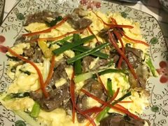 卤牛肉滑蛋-在湖边私厨小馆