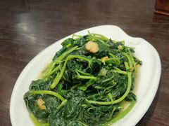 豆酱炒番薯叶-鱼篮仔·潮汕美食(圆明新园店)