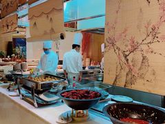 自助取餐区-杭州钱江新城万怡酒店-西餐厅