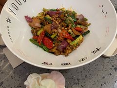 小脸大碗牛蛙干拌面-友达面馆(海珠店)