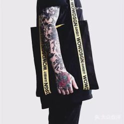 欧美 old school花臂-游刃刺青TATTOO纹身工作室