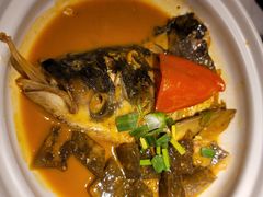 石锅鱼头-小菜园新徽菜(扬州华润万象汇店)