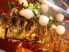 荔枝香辣清江鱼-鱼酷活鱼烤鱼(昆明路店)