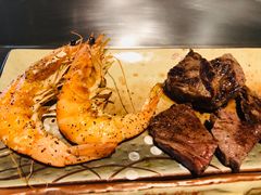厄瓜多尔白虾-赤坂亭·M9和牛烧肉·铁板烧(合肥万象城店)