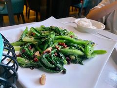 豆豉鲮鱼炒什菜-巡味顺德菜(欢乐海岸购物中心店)