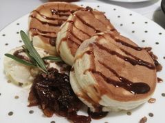 焦糖肉桂苹果舒芙蕾Pancake-娜娜家·Nana's restaurant(国金汇店)