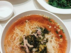 雪菜肉丝面-得月楼·省级非遗·传统苏帮菜(观前店)