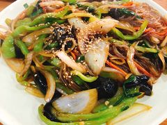 炒杂菜-贤花饭店(城阳店)