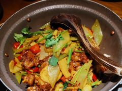 嫩子姜烧牛蛙-吃饭皇帝大(合生汇店)